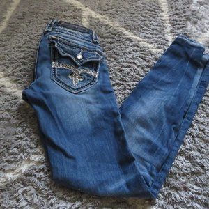 Rock Revival Scarlet Straight Jeans  Size 25 USED